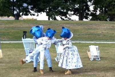 Image of performers in There's No Place Like Home