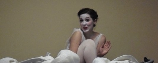 Almost in costume for an Ooo La La appearance at the 2009 Swedish Summerun.